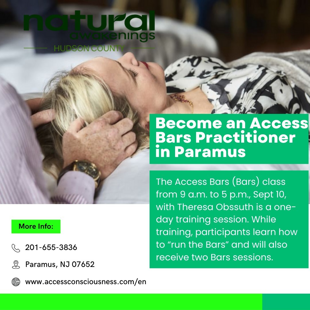 Become an Access Bars Practitioner in Paramus....