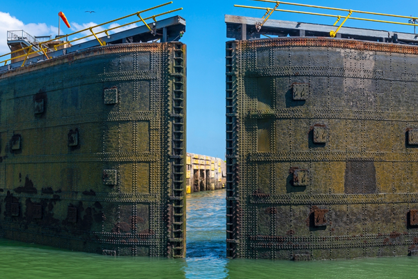 Panama Canal low water
