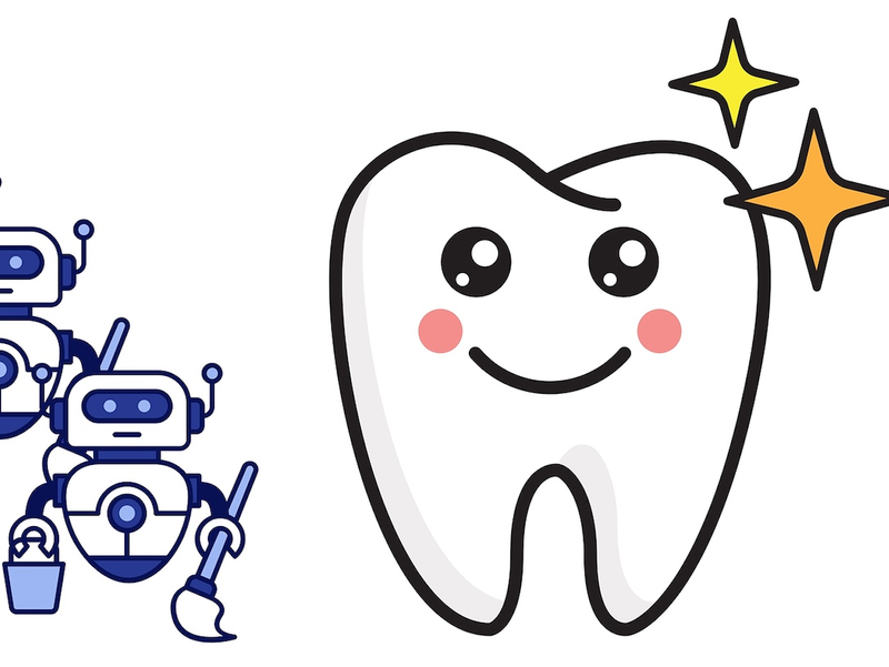 Teeth Cleaning Microrobots
