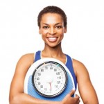 weight loss girl w scale